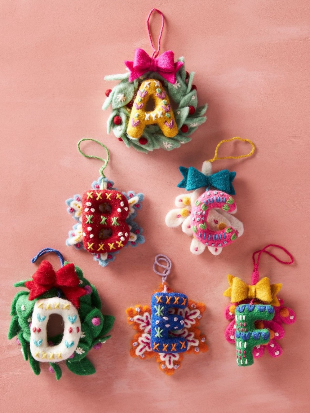 Anthropologie -‎ Deck The Halls Monogram Ornament